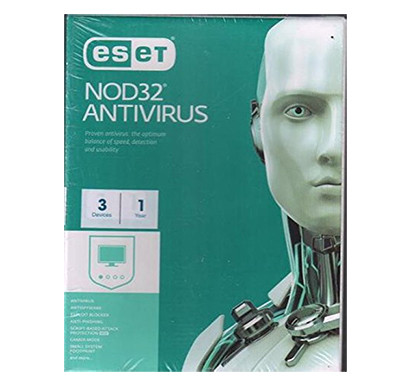 eset nod32 antivirus latest version - 3 pcs, 1 year 2017 (cd)